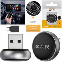 Belaidis adapteris Xari CP03 CarPlay ir Android Auto, USB-A, USB-C