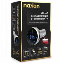 FM Bluetooth siųstuvas su laisvų rankų įranga, USB-C, 30W QC 3.0
