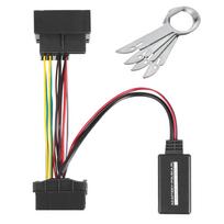 Bluetooth adapteris 5.3, 12 pin AUX, Mercedes be litavimo, su rakteliais