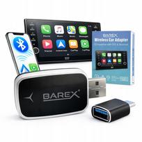 Belaidis CarPlay ir Android Auto adapteris BAREX su USB ir USB-C