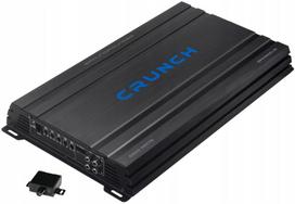 Automobilinis stiprintuvas CRUNCH GPX 5500.1D, 5500 W, su nuotolinio valdymo pultu ir 5 m laidu