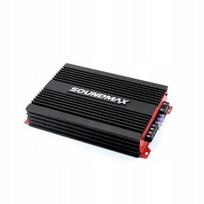 Automobilinis stiprintuvas Soundmax SX-N1500.1D, 1500 W RMS, su nuotolinio valdymo pulteliu