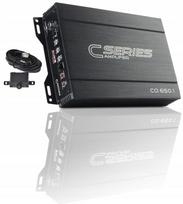 Žemų dažnių garsiakalbio stiprintuvas Audio System CO-650.1D, 1300W/650W RMS, su Hi-in keitikliu