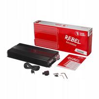 Automobilinis stiprintuvas REBEL RA3600W, 1800W RMS, 1 kanalo, D klasės