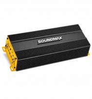 4 kanalų stiprintuvas SOUNDMAX SX-LX4350.4D, 4×350 W RMS, D klasė