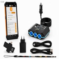 Tachografų ir kortelių skaitytuvas TEKSON 3D Tacho Mobile su įkrovikliu