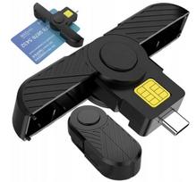 Tachografo kortelių skaitytuvas vairuotojams, USB-C, išmaniesiems telefonams