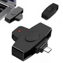 Vairuotojo kortelių skaitytuvas USB-C, greitas duomenų nuskaitymas