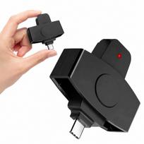 Tachografo vairuotojo kortelės skaitytuvas su USB-C