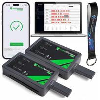 Vairuotojo ir tachografo kortelių skaitytuvų rinkinys Tachoterminal Pro 3 BT, 2 vnt., su pakabuku