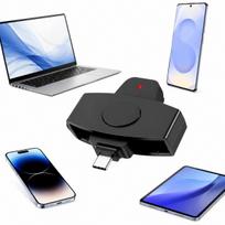 USB-C tachografo kortelių skaitytuvas vairuotojams