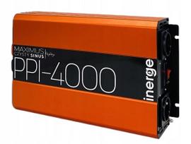 Įtampos keitiklis MAXIMUS 12V į 230V, 4000VA, 2000W, grynos sinusoidės, su USB QC ir LCD