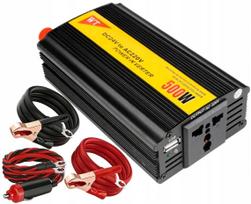 Automobilinis įtampos keitiklis 24V į 230V, 500W/1000W, su USB, TO TIRA