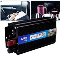 Automobilinis įtampos keitiklis 12V/230V, 1000W/2000W, grynos sinusoidės, su USB