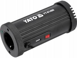 Įtampos keitiklis YATO YT-81480, 12V/230V, 150W