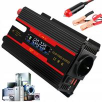 Automobilinis 700W keitiklis su LCD ekranu ir įtampos stebėjimo funkcija