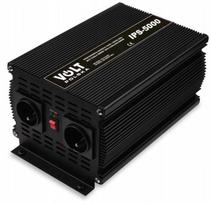 Įtampos keitiklis VOLT IPS 5000W, 12V/230V, 2500W/5000W, Lenkija