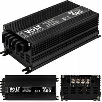 Įtampos keitiklis automobiliui 24V/12V, 600W