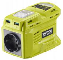 Adapteris Ryobi RY18BI150B One+ 18V, 150W, 2x USB-A, be akumuliatoriaus