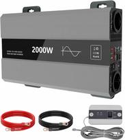 Įtampos keitiklis 12V į 230V, 2000W/4000W, grynos sinusoidės, DATOUBOSS