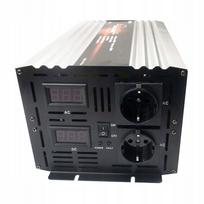 Įtampos keitiklis HOULI 12 V į 230 V, 4000 W / 8000 W, grynos sinusinės bangos