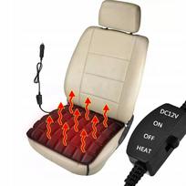 Šildoma automobilio sėdynės pagalvėlė, 12V