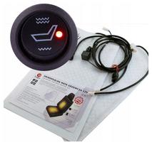 Sėdynės šildymo kilimėlių rinkinys, 2 vnt., 12V, 50W