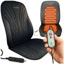 Šildoma sėdynės kilimėlis automobiliui, 12V, su nuotoliniu valdymu, Premium