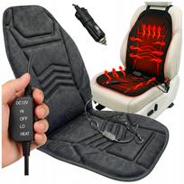 Sėdynės šildymo kilimėlis automobiliui, 12V, reguliuojamas