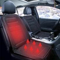 Automobilio šildoma sėdynės pagalvėlė, 12V, prijungiama prie žiebtuvėlio