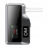 Elektrocheminis USB alkotesteris, 5 antgaliai, įkroviklis, profesionalus