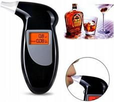 Alkotesteris su LCD ekranu ir 4 keičiamais antgaliais