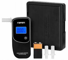 Alkotesteris Raven EAL001X, elektrocheminis, su 3 kandikliais ir dėklu