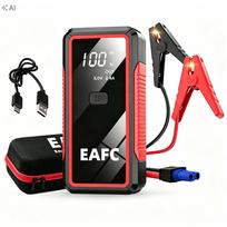 Automobilio paleidimo įrenginys EAFC 2000A su LED žibintuvėliu ir Powerbank