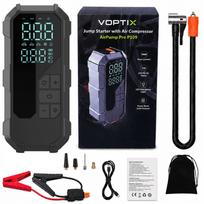 Oro kompresorius VOPTIX P109, 150 PSI, paleidimo starteris 960A, powerbankas, LED lemputė, automobiliui