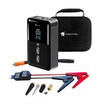Išorinė baterija NAVITEL 4in1 su paleidimo funkcija, žibintuvėliu ir oro kompresoriumi AIR30, daugiafunkcės jungtys