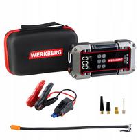 Automobilio užvedimo įrenginys STARTING DEVICE Powerbank 3750A 26000 mAh su kompresoriumi