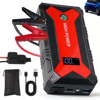 Automobilinis akumuliatoriaus paleidimo įrenginys BOOSTER 4000A, 12V, tinka benzininiams ir dyzeliniams varikliams