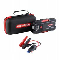 Automobilio paleidimo įrenginys WERKBERG 4250A, 28000mAh powerbank