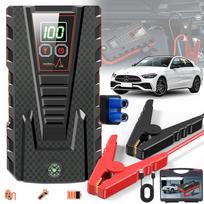 Automobilio paleidimo starteris JUMP STARTER 99800mAh, 12V, su LED lempute ir akumuliatoriumi