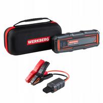 Automobilio paleidimo įrenginys WERKBERG 6000A, 26000mAh Powerbank