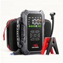 Automobilio paleidimo įrenginys JUMP STARTER 1500A 12000mAh su kompresoriumi 150PSI