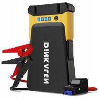 Nešiojama išorinė baterija DINKALEN 15800mAh su 1200A automobilio paleidimo funkcija ir LED žibintuvėliu