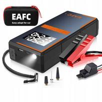 Automobilinis maitinimo bankas su paleidimo funkcija ir kompresoriumi 12000mAh, 10 bar