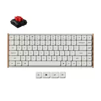 Keychron K3U-Q1Z 75% Milk POM Red Switch 8K Wireless Mechanical Keyboard
