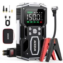 Išorinė baterija ACEZUK 26800mAh su oro kompresoriumi 6000A, 150 PSI, LCD ekranas, LED lemputė