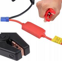 Krokodilo gnybtų laidai, 12V, paleidimo įrenginiui ar powerbank
