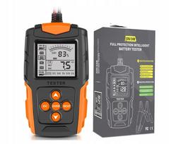 Akumuliatorių testeris FOXSUR FBT200, 12V/24V, 3–200Ah, skaitmeninis