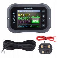 Baterijos testeris 10–100V 0–50A su Bluetooth ir WiFi