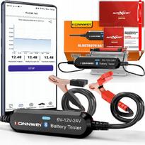 Automobilio akumuliatoriaus testeris KONNWEI, Bluetooth, 6V/12V/24V